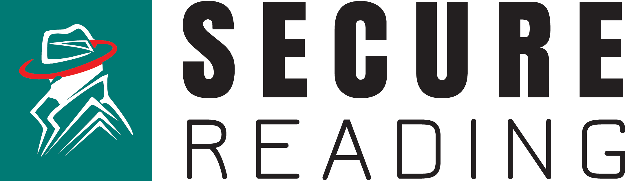 secure reading logo black